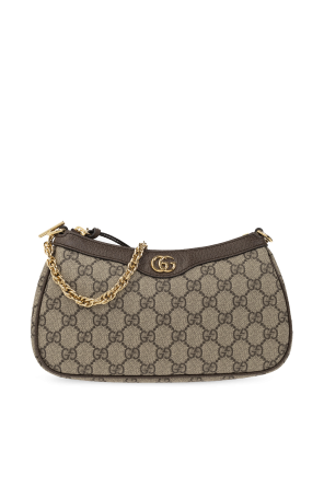 ショルダーバッグ・ポシェット Gucci Gg Fabric Small Gucci Luce Shoulder Bag GUCCI GG Monogram Mini Luce Shoulder Bag Beige Ebony 1566822